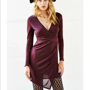 Silence + Noise | Purple Shimmer Dress